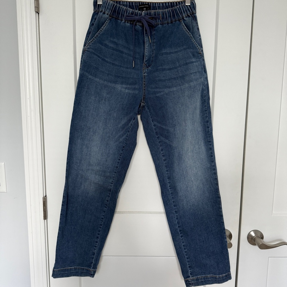 Universal Standard Comfort Denim Drawstring Jeans 2XS